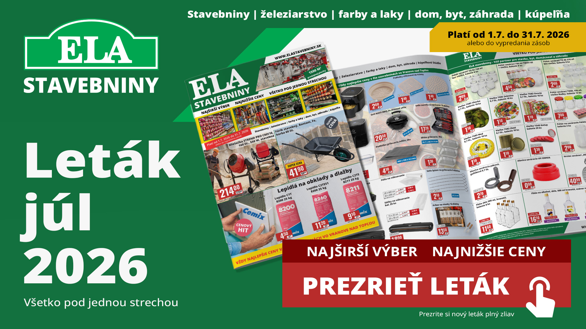 Leták júl 2026