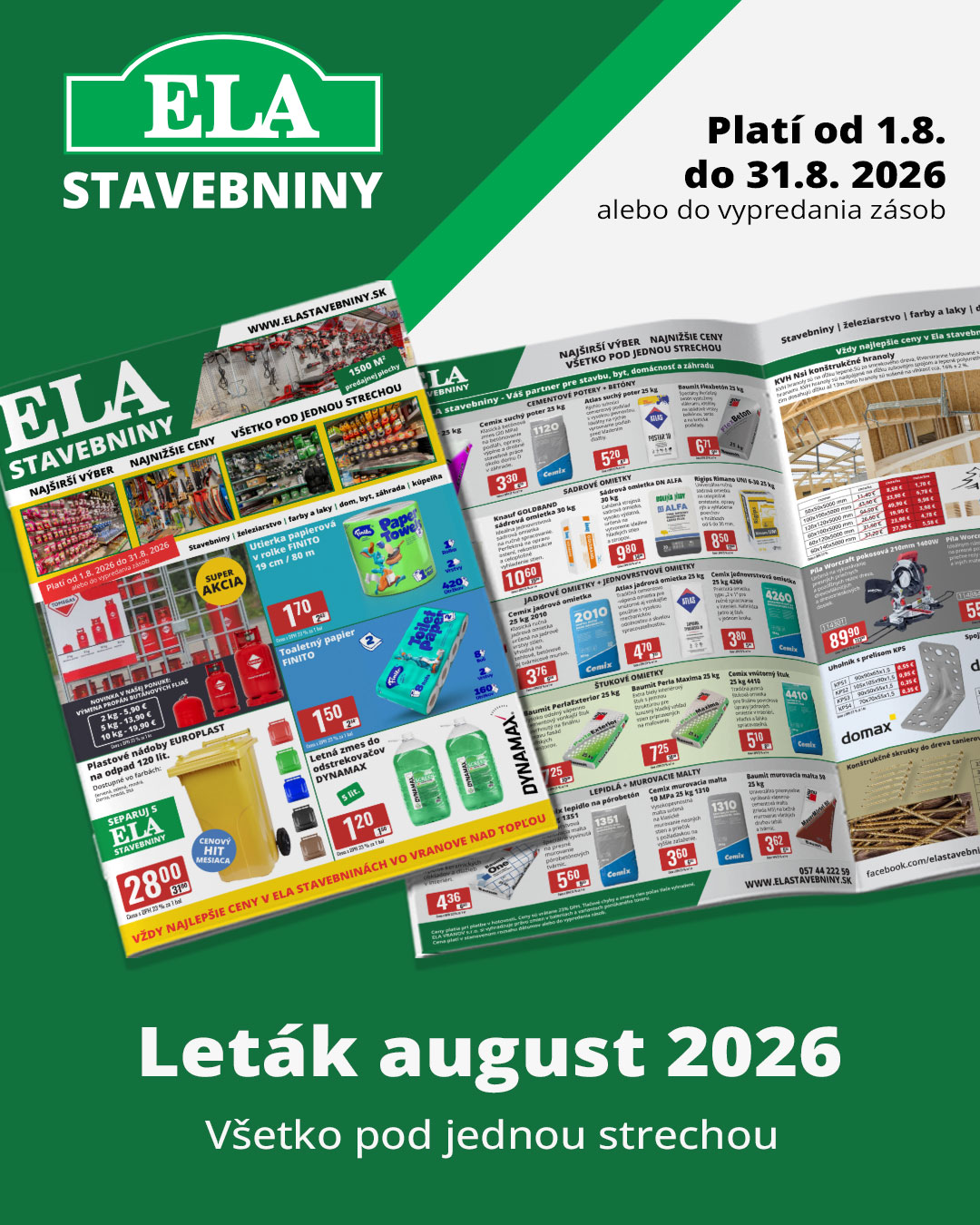 Leták august 2026
