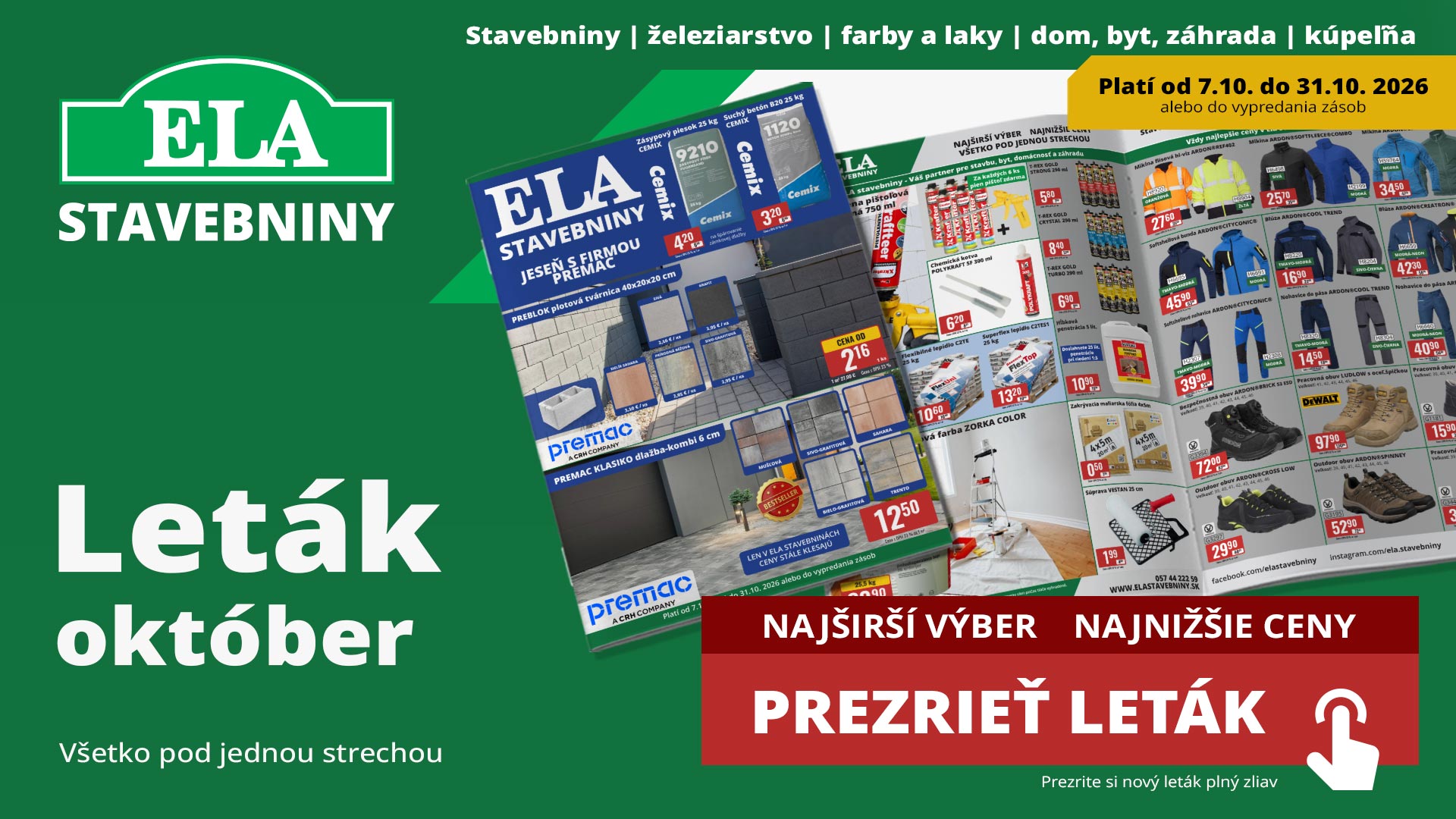 Leták október