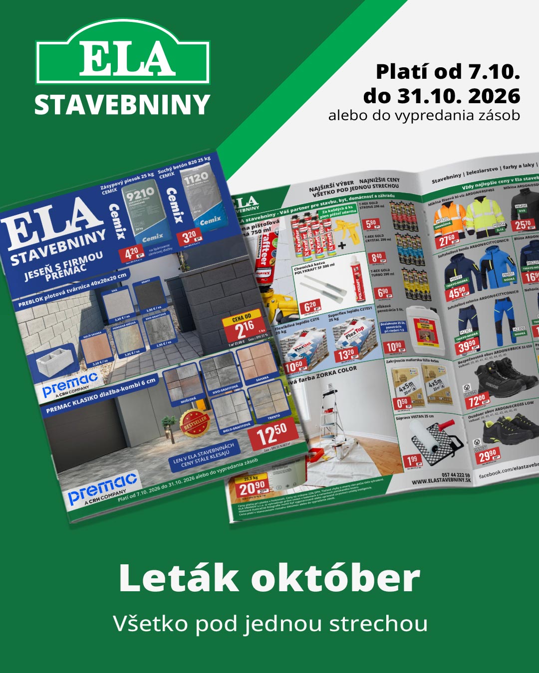 Leták október